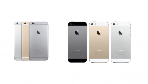 iPhone6とiPhone5Sの背面