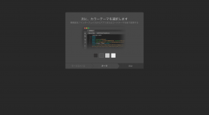 カラー選択画面