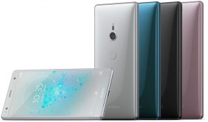 Xperia XZ2と思われる端末のカラーバリエーション