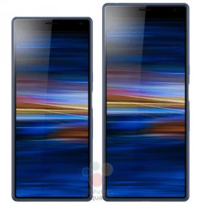 Xperia XA3 と Xperia XA3 Plus 正面