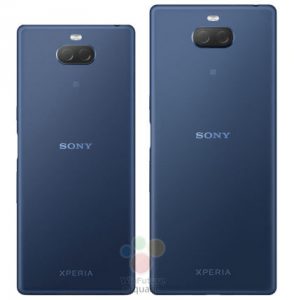 Xperia XA3 と Xperia XA3 Plus 背面